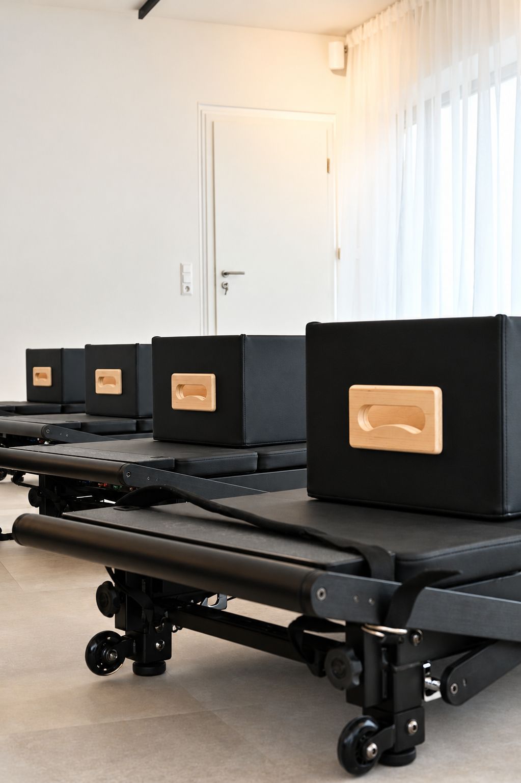 Reformer mit Sitzboxen